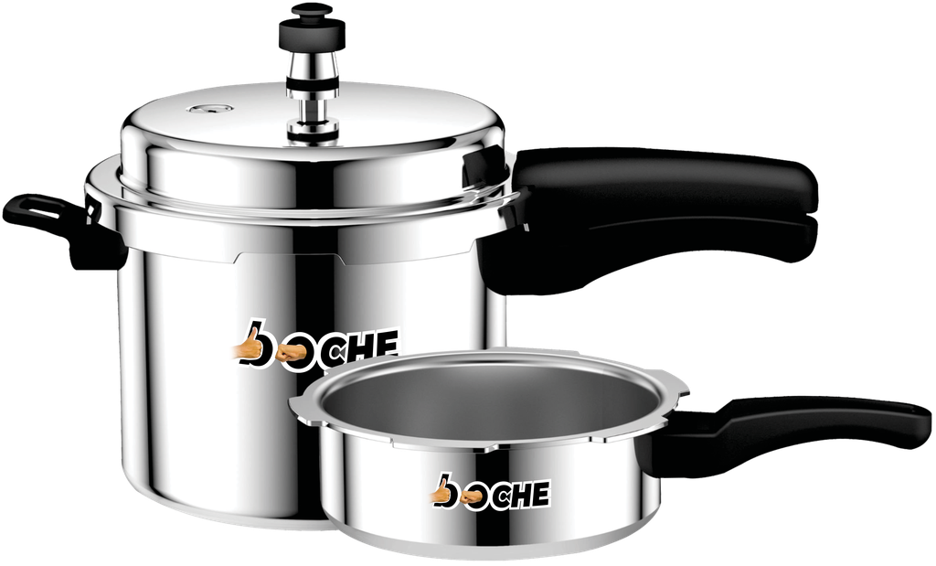 Aluminium Pressure Cooker 5+3Litre